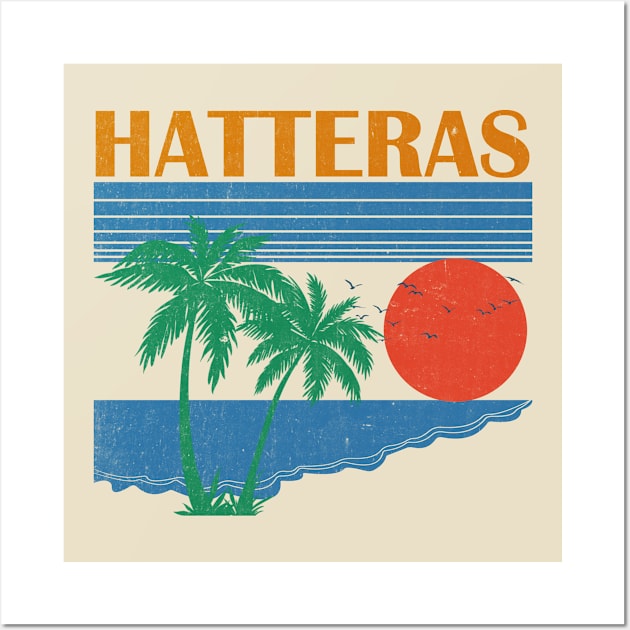 Hatteras \\ Retro Vintage Design Wall Art by KianOlsen Art